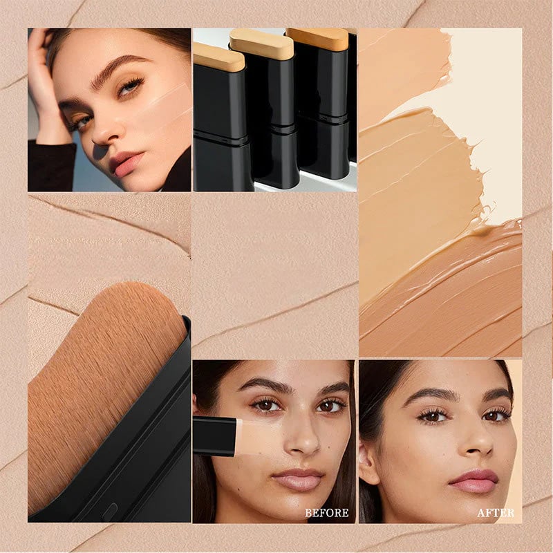 🔥2-in-1 Foundation Stick with Brush